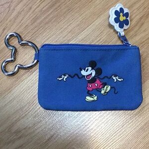 Vera Bradley Disney Blue Mickey Mouse Coin Purse